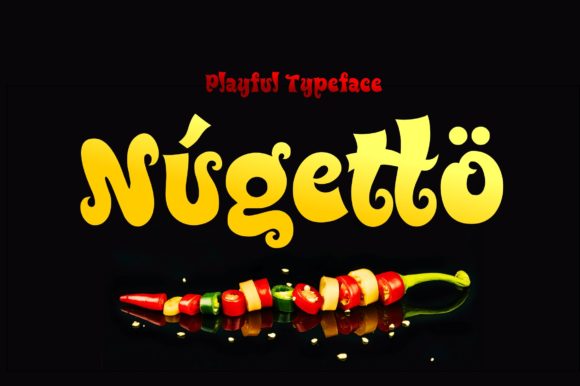 A Closer Look at Nugetto: A Display Font for Editorial Playfulness