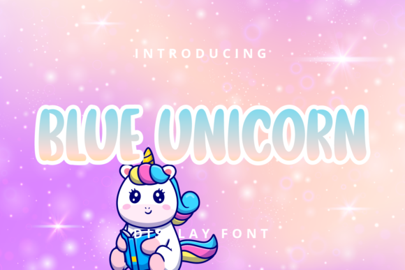 Blue Unicorn: A Font for Joyful Editorial Design