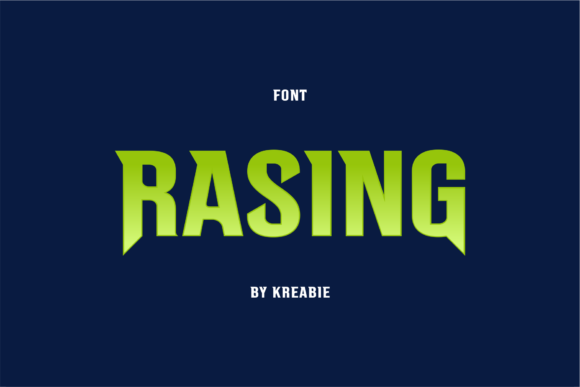 Bringing Your Craft to Life with the Rasing Font