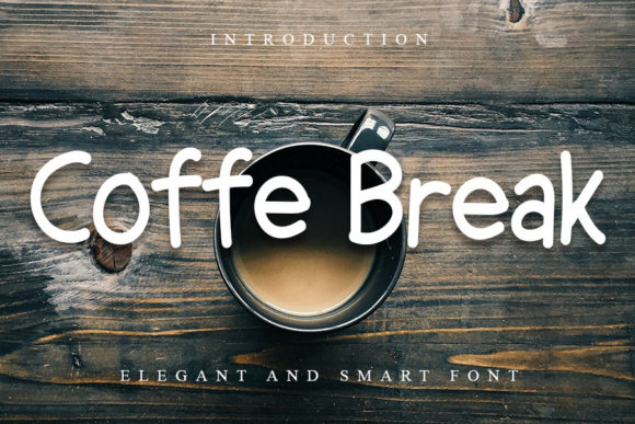 Coffe Break: A Display Font Built for Atmosphere