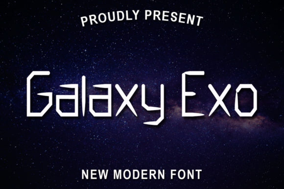 Galaxy Exo: A Font Built for Tomorrow's Brands
