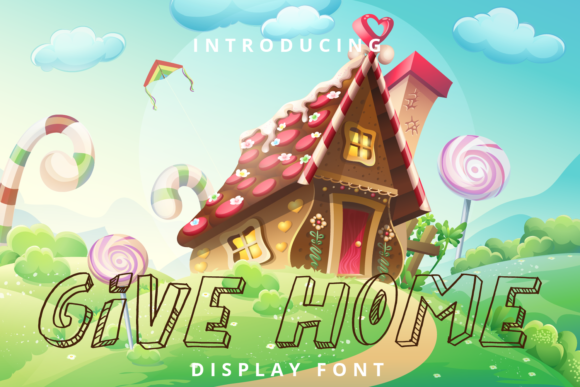Give Home: A Welcoming Font for Your Handmade Creations