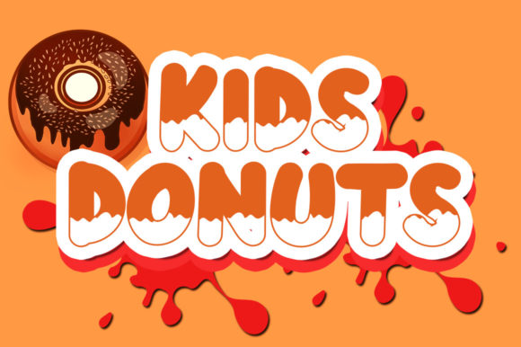 How Kids Donuts Font Can Upgrade Your Small Business Branding