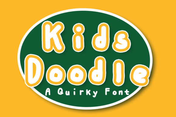 Kids Doodle: The Playful Display Font for Modern Digital Marketing