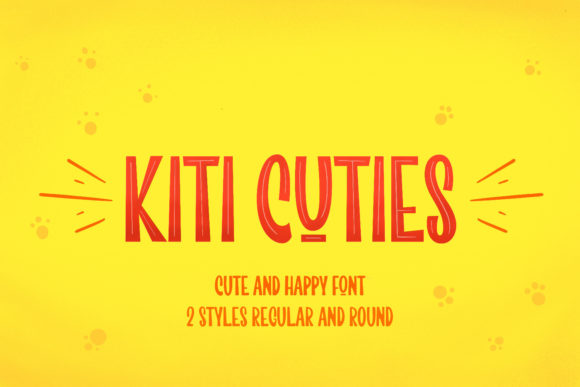 Kiti Cuties Font in Campaign Design: A Typography Story