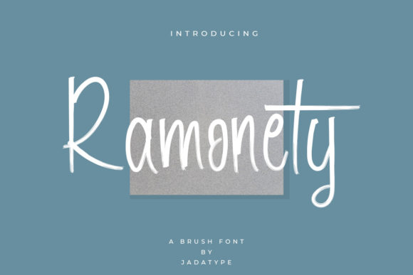Ramonety: The Thin Lettered Font for Modern Marketing