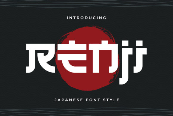 Renji: A Display Font For Digital Marketers and Creators