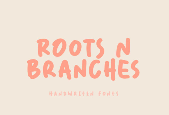 Roots N Branches: A Campaign Font That Carries Joy