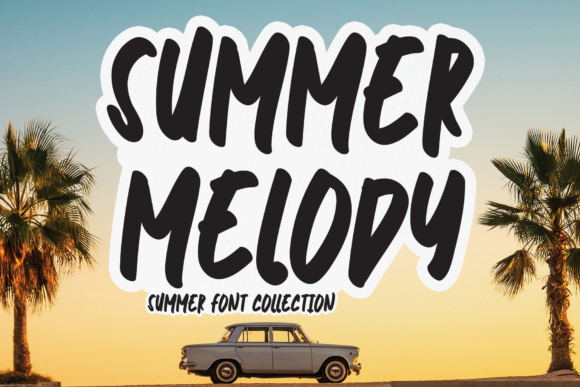 Summer Melody: A Font for Nostalgic and Stylish Design