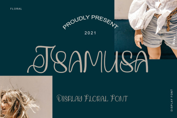 Tsamusa: The Wavy Display Font That Elevates Your Brand