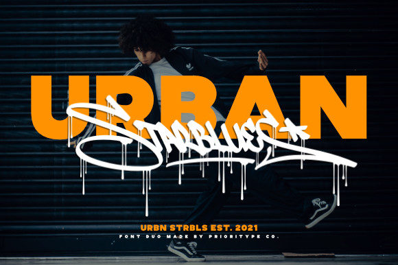 Urban Starblues: A Distinct Font for a Strong Business Brand