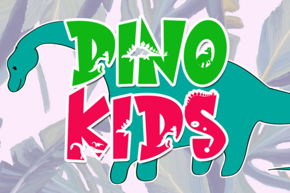 Using Dino Kids Font for Authentic Branding Projects